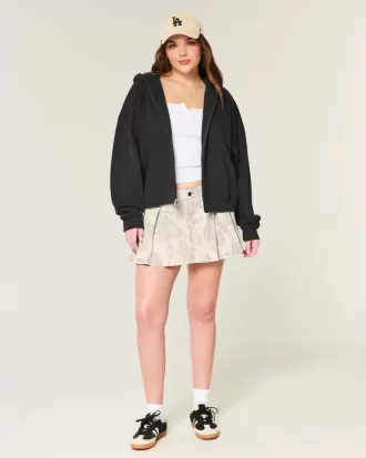 Oversized Zip-Up Hoodie
