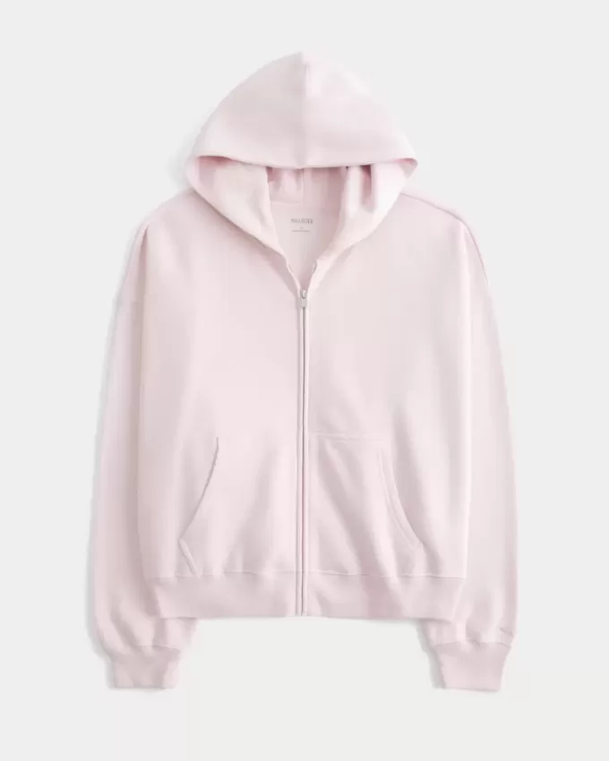 Oversized Zip-Up Hoodie