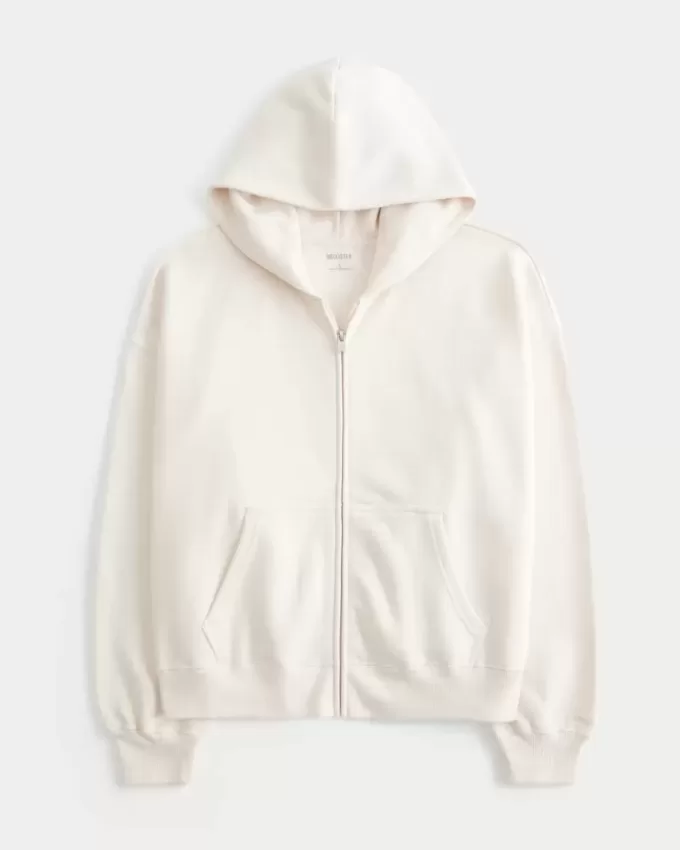 Oversized Zip-Up Hoodie Oversized Zip-Up Hoodie