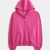 Oversized Zip-Up Hoodie Oversized Zip-Up Hoodie