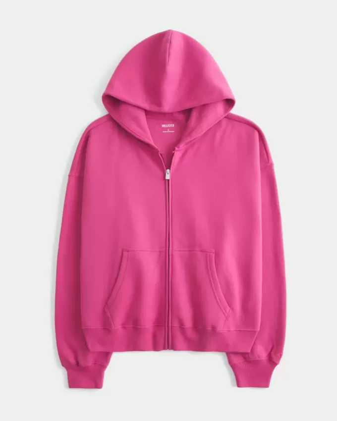 Oversized Zip-Up Hoodie Oversized Zip-Up Hoodie