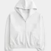 Oversized Zip-Up Hoodie