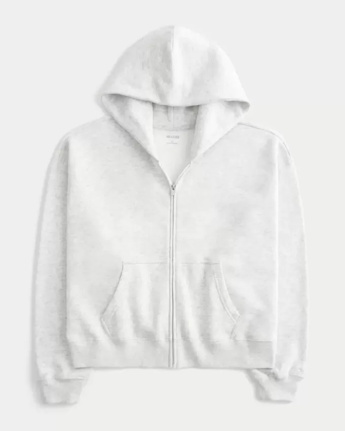 Oversized Zip-Up Hoodie