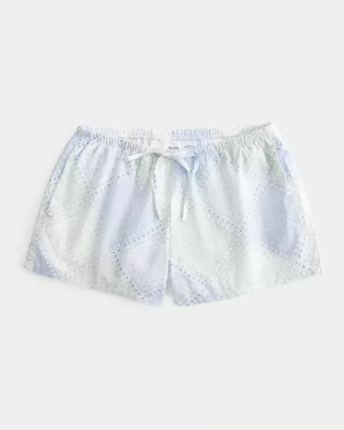 Oxford Cotton Tie Shorts Oxford Cotton Tie Shorts