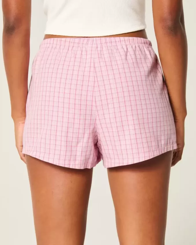 Oxford Cotton Tie Shorts Oxford Cotton Tie Shorts