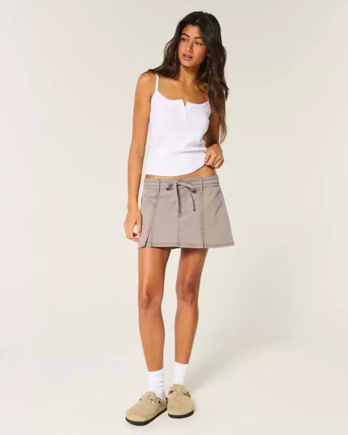 Pleated Mini Skirt Pleated Mini Skirt