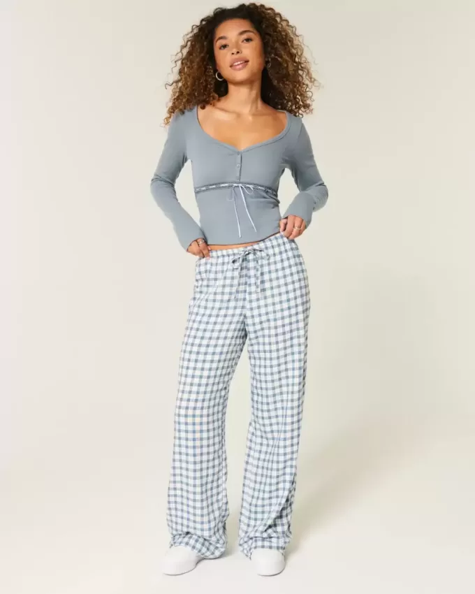 Pull-On Slub Pants Pull-On Slub Pants
