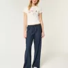 Pull-On Wide-Leg Pants Pull-On Wide-Leg Pants