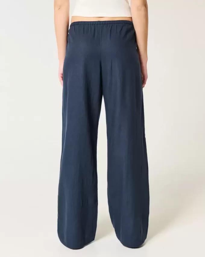 Pull-On Wide-Leg Pants Pull-On Wide-Leg Pants