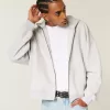 Rectangle Fit Zip-Up Hoodie Rectangle Fit Zip-Up Hoodie
