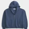 Rectangle Fit Zip-Up Hoodie Rectangle Fit Zip-Up Hoodie