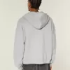 Rectangle Fit Zip-Up Hoodie Rectangle Fit Zip-Up Hoodie