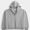 Rectangle Fit Zip-Up Hoodie Rectangle Fit Zip-Up Hoodie