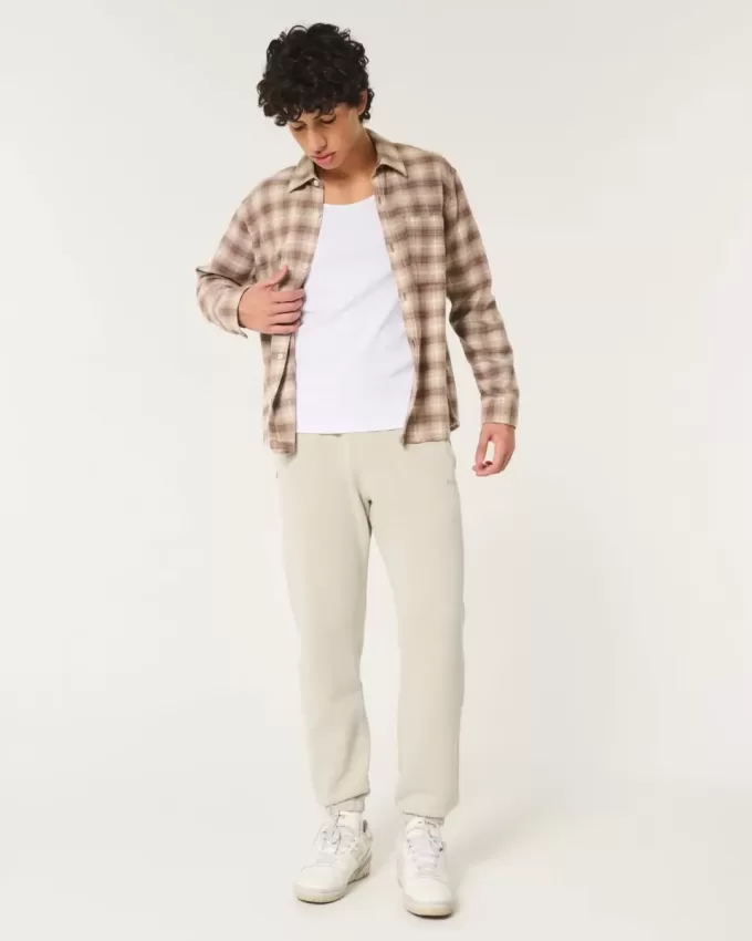 Relaxed Fleece Logo Joggers