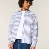 Relaxed Linen-Blend Shirt Relaxed Linen-Blend Shirt