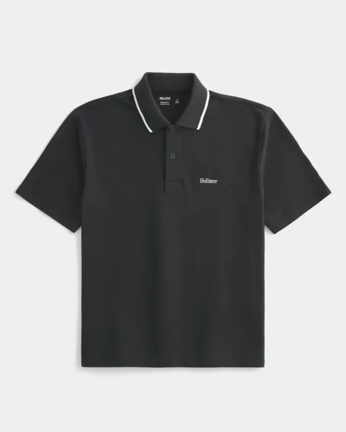 Relaxed Logo Polo