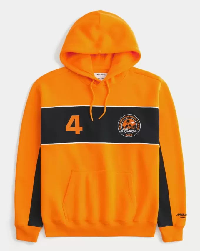 Relaxed McLaren Graphic Hoodie Relaxed McLaren Graphic Hoodie