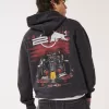Relaxed Oracle Red Bull Racing Graphic Hoodie