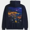 Relaxed Oracle Red Bull Racing Graphic Hoodie