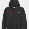 Relaxed Oracle Red Bull Racing Graphic Hoodie