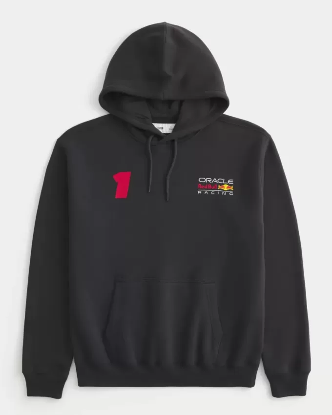 Relaxed Oracle Red Bull Racing Graphic Hoodie