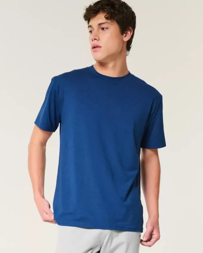 Relaxed Stretch Crew T-Shirt