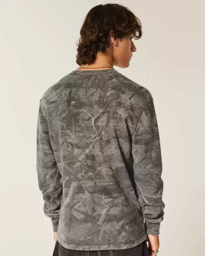 Relaxed Thermal Long-Sleeve Camo Crew Shirt Relaxed Thermal Long-Sleeve Camo Crew Shirt