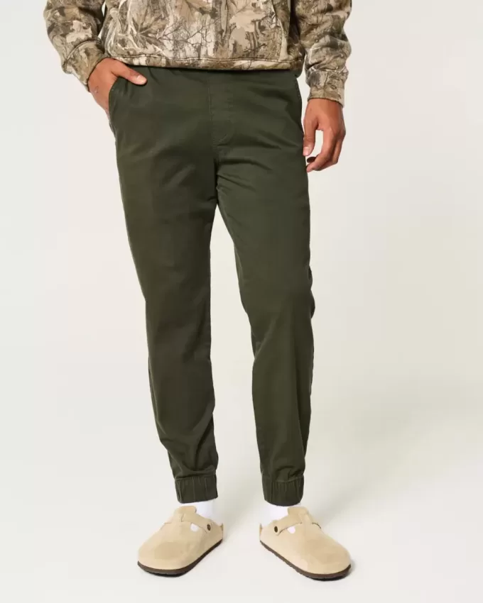 Relaxed Twill Joggers Relaxed Twill Joggers