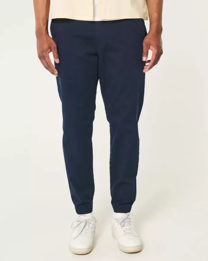 Relaxed Twill Joggers