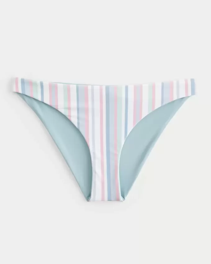 Reversible Low-Rise Cheeky Bikini Bottom
