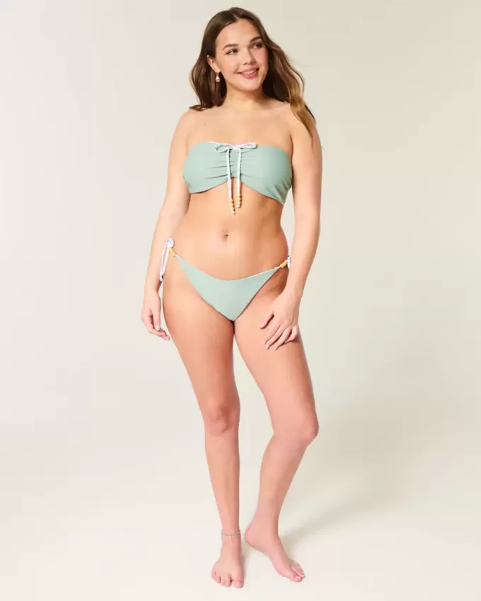 Reversible Side Tie Cheeky Bikini Bottom Reversible Side Tie Cheeky Bikini Bottom