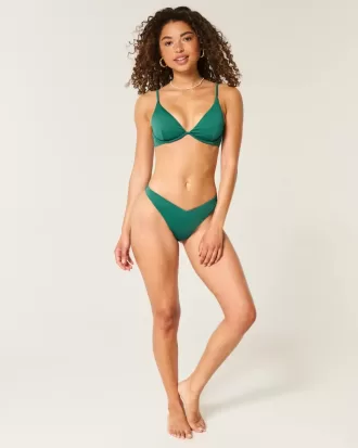 Ribbed High-Leg Cheekiest Bikini Bottom