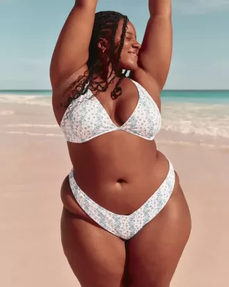 Ribbed High-Leg V-Waist Cheekiest Bikini Bottom Ribbed High-Leg V-Waist Cheekiest Bikini Bottom