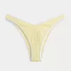 Ribbed High-Leg V-Waist Cheekiest Bikini Bottom