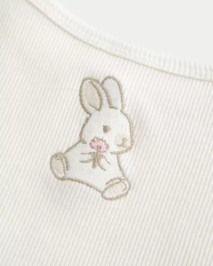 Ribbed Rabbit Graphic Cami Ribbed Rabbit Graphic Cami
