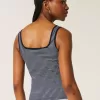 Ribbed Seamless Fabric Square-Neck Tank Ribbed Seamless Fabric Square-Neck Tank