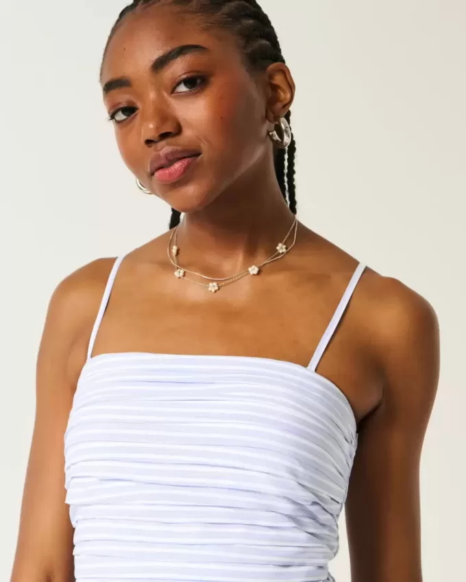 Ruched Bubble Skort Dress Ruched Bubble Skort Dress