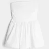 Ruched Bubble Skort Dress