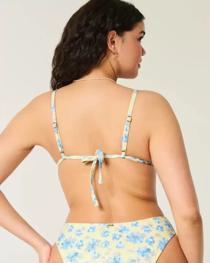 Ruffle Edge Triangle Bikini Top Ruffle Edge Triangle Bikini Top