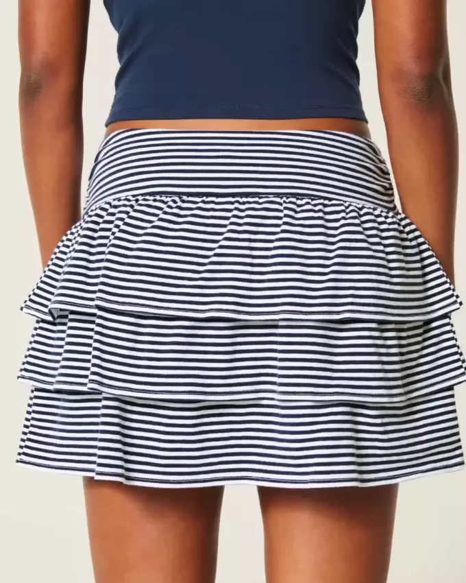 Ruffle Knit Mini Skort Ruffle Knit Mini Skort