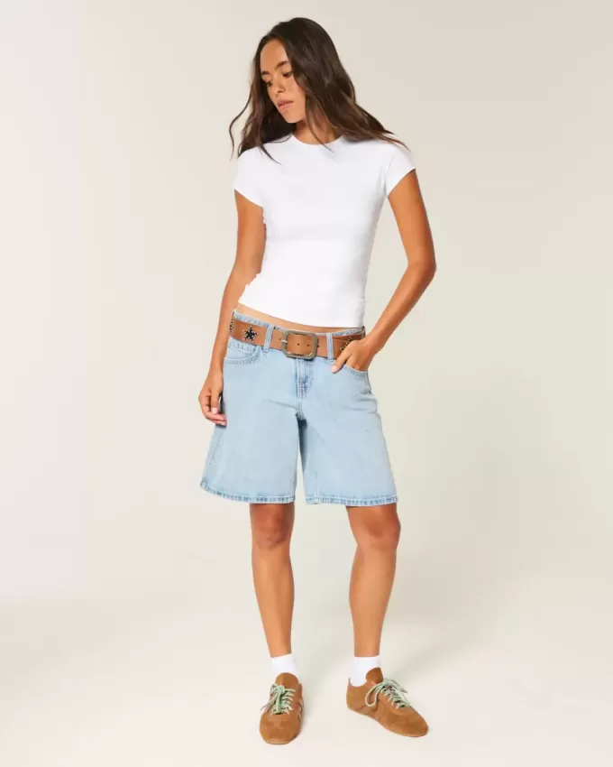 Seamless Fabric Crew Baby Tee Seamless Fabric Crew Baby Tee