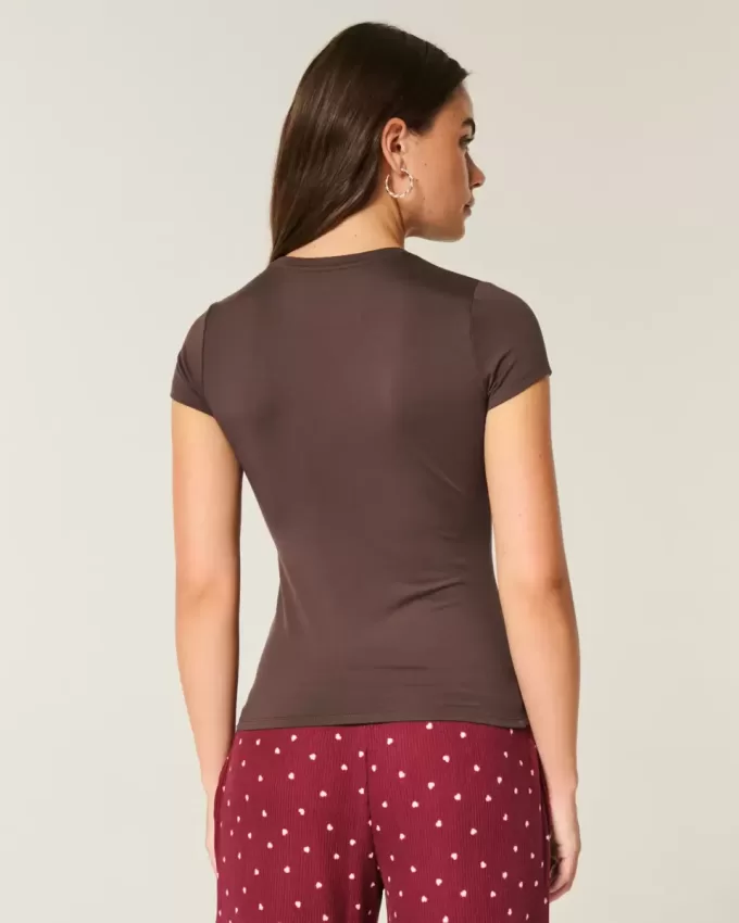 Seamless Fabric Crew Baby Tee Seamless Fabric Crew Baby Tee