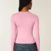 Seamless Fabric Long-Sleeve Crew Top Seamless Fabric Long-Sleeve Crew Top