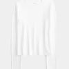 Seamless Fabric Long-Sleeve Crew Top Seamless Fabric Long-Sleeve Crew Top