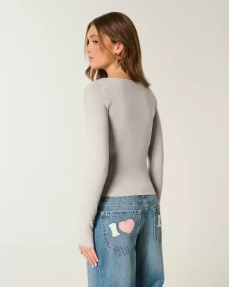 Seamless Fabric Scoop Top Seamless Fabric Scoop Top