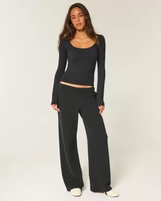 Seamless Fabric Scoop Top Seamless Fabric Scoop Top