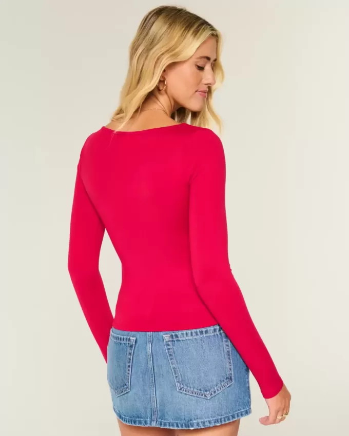 Seamless Fabric Scoop Top