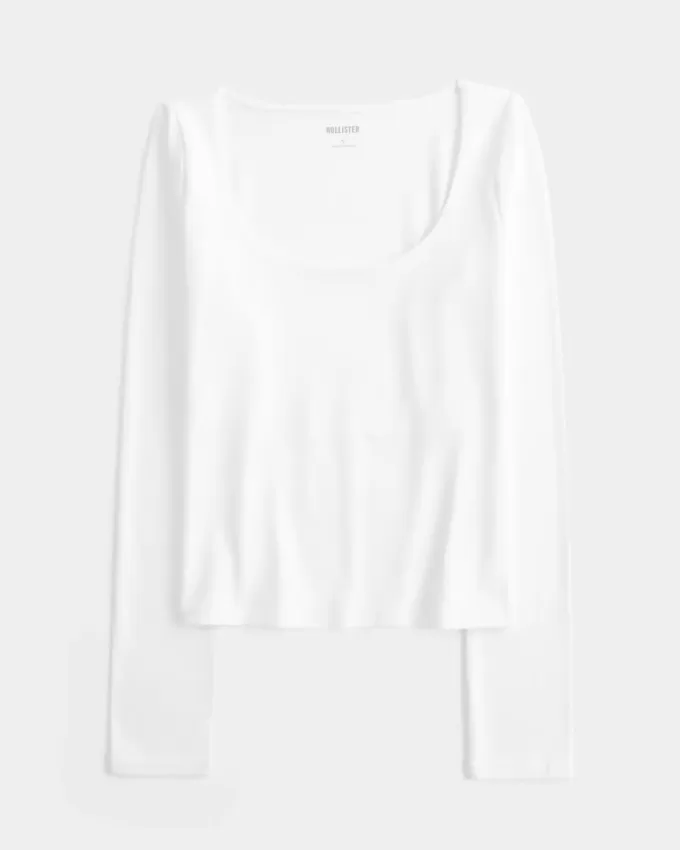 Seamless Fabric Scoop Top Seamless Fabric Scoop Top