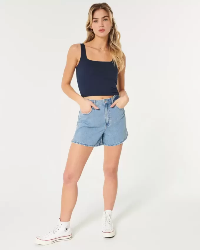 Seamless Fabric Square-Neck Tank Seamless Fabric Square-Neck Tank