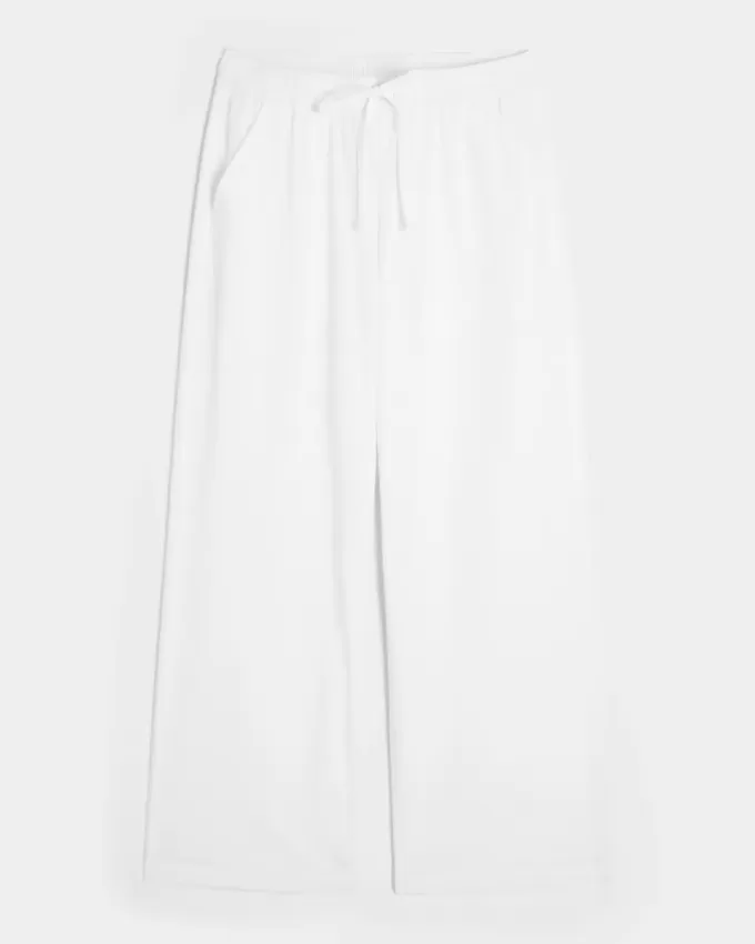 Seersucker Baggy Pull-On Pants Seersucker Baggy Pull-On Pants